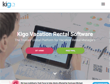 Tablet Screenshot of kigo.net